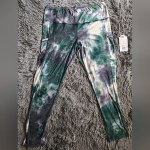 True Craft Tie Dye Leggings NWT